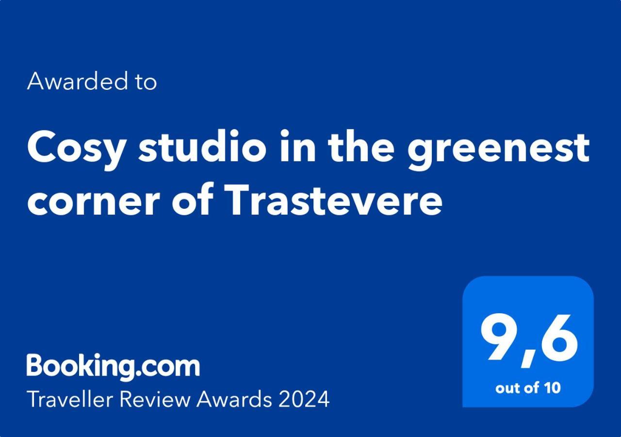 Cosy Studio In The Greenest Corner Of Trastevere Rome Exterior photo