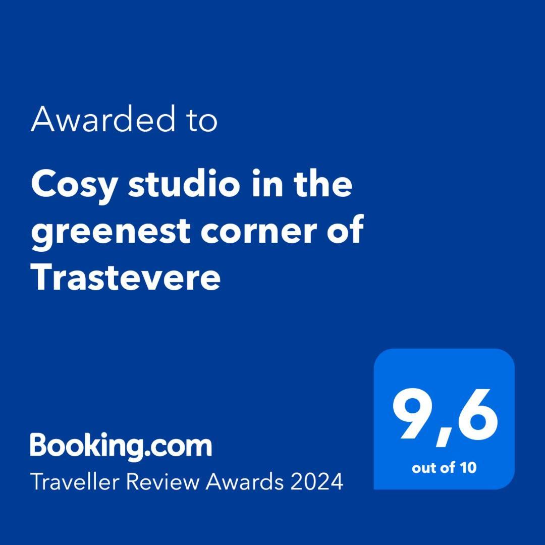 Cosy Studio In The Greenest Corner Of Trastevere Rome Exterior photo